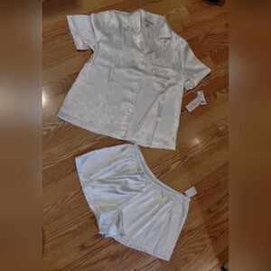 Linea Donatella Bride satin pajama set